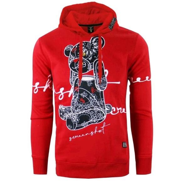 Screenshot Bandana Bear Hoddie Size Small